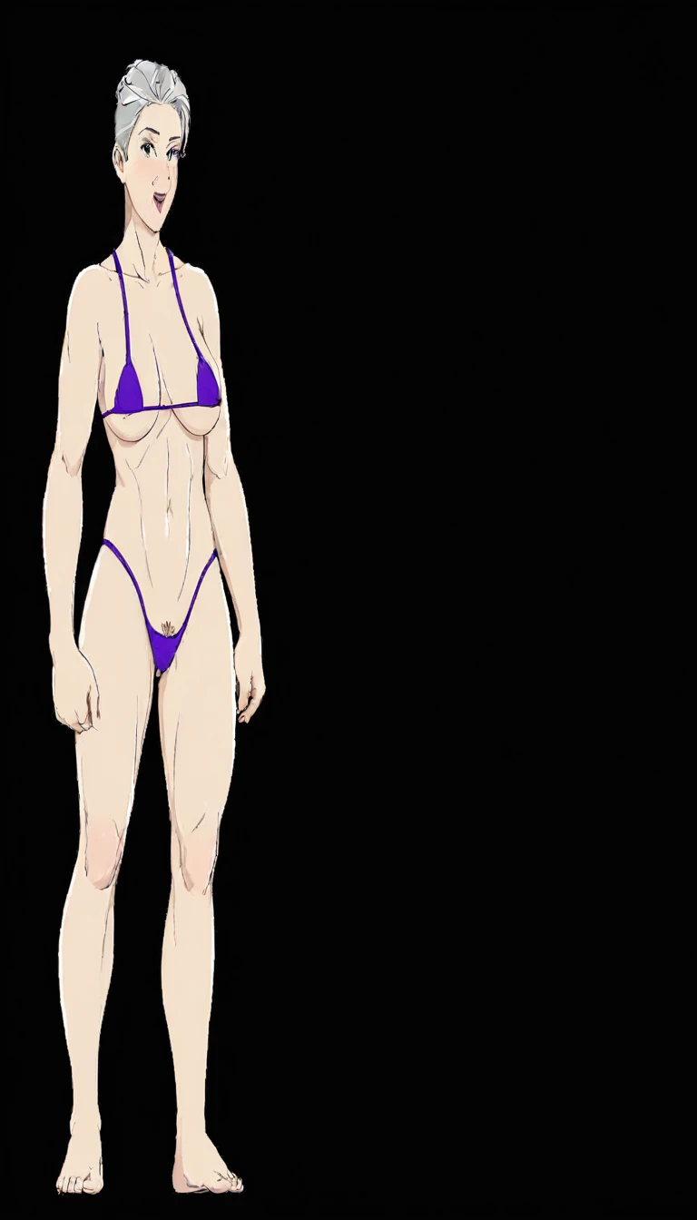 "Naked", nipples, vagina, pubic hair, "nipples exposed", no clothing, bare body, "vagina exposed",