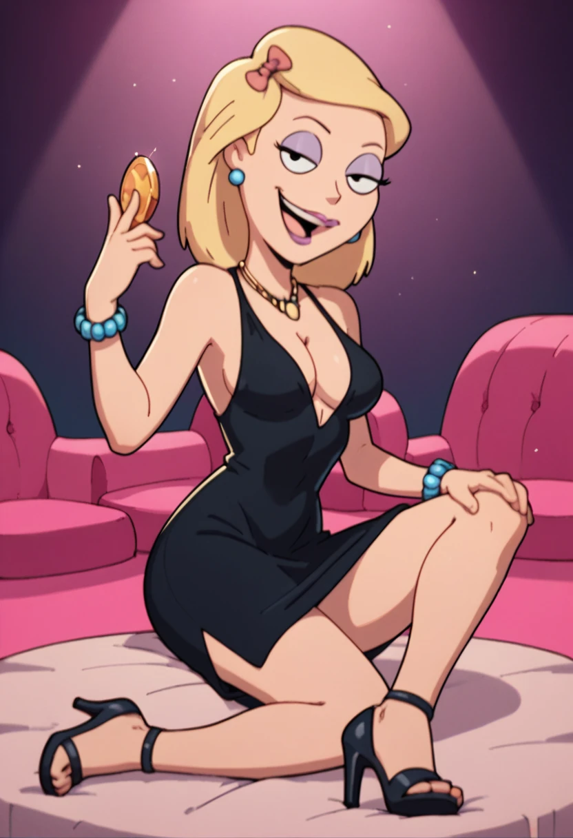 4k, Comic Babes, cartoon of a woman in a purple bikini holding a glass of wine, she holds a glass of wine, enjoying a glass of wine, hot blonde woman in the wine cellar, megara, with a bottle of wine, body pinned up, holding a glass of wine, drinking wine, holding a glass of wine, Cartoon character, inspired by Tex Avery, inspired by Tina Blondell