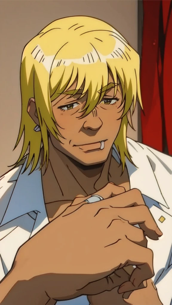 (masterpiece, best quality:1.2), 1man, 独奏,middle aged,35-year-old man、Thug、Love Hotel,City of night、blondes、DQN,Yakuza、bad face,Dark Room,On the bed、Busaic face,in Busam、big penis,
blondes,Completely naked、Middle-aged men、Ugly、Dirty face、Bad face、naked、全naked、１people
