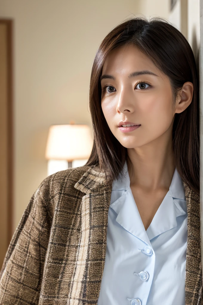 ((Highest quality)), ((masterpiece)), (detailed),Perfect Face,Japanese,Female doctor,White