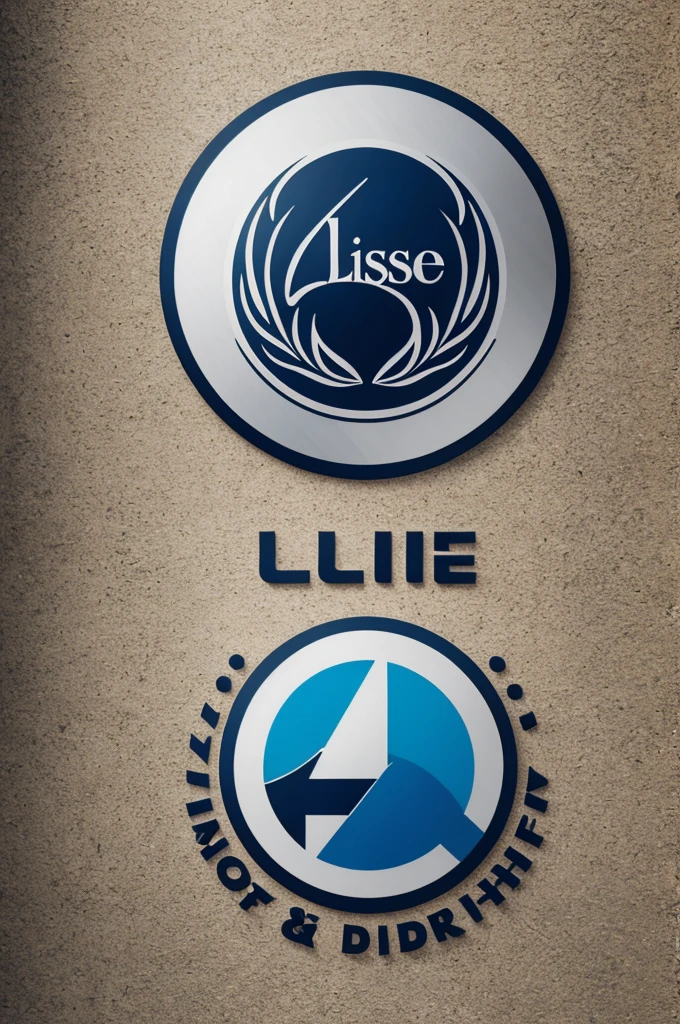 Logo with liæ's or in pink