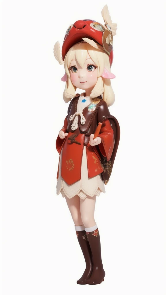 Clay-chan、wave hands、high resolution、High definition、8K.