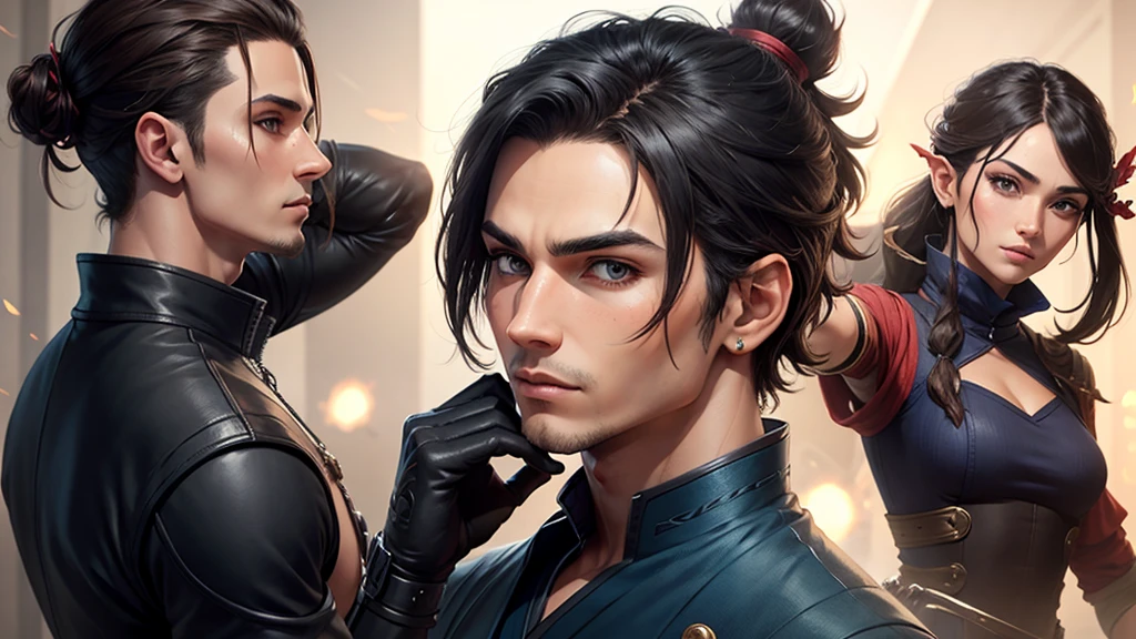 create a male avatar