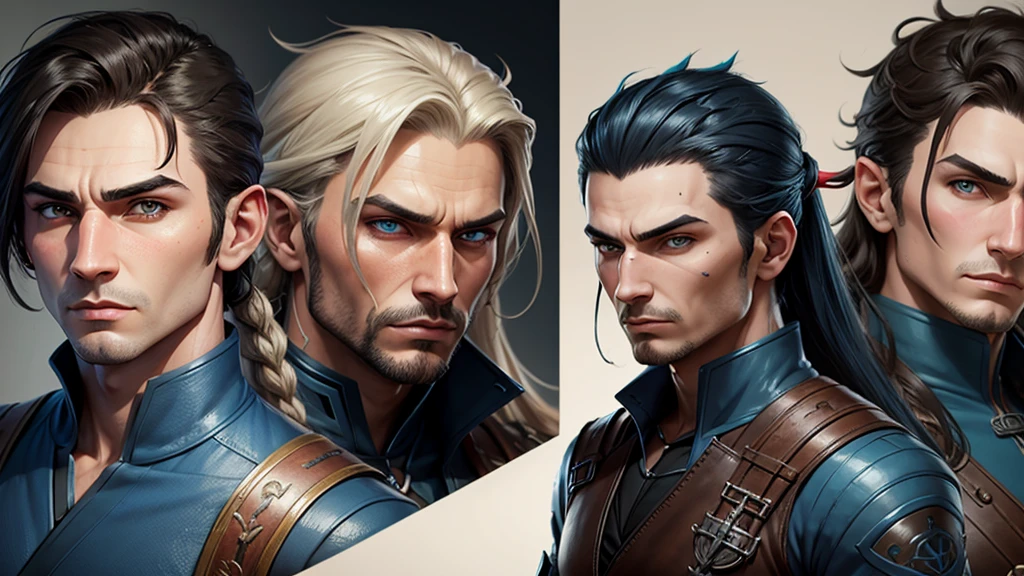 create an avatar, masculine