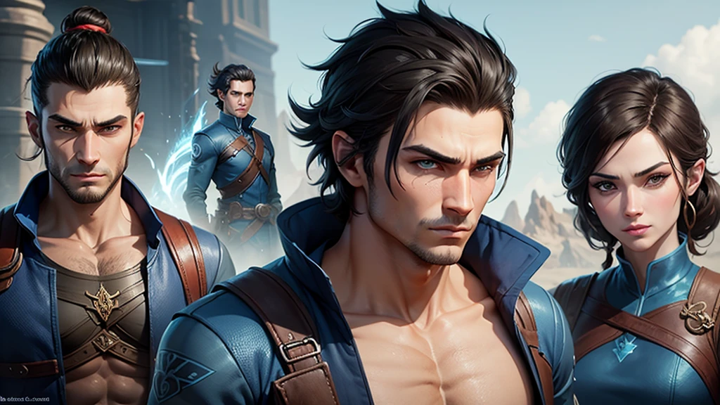 create an avatar, masculine