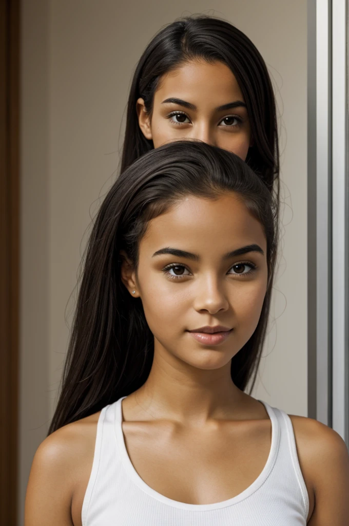 mixed race girl
