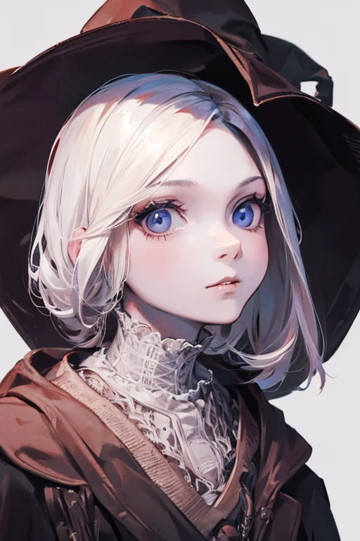 The Centered Portrait Of Cannibalism Skeleton Woman From Bloodborne.