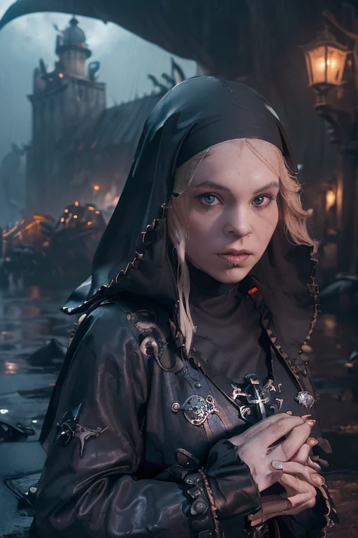 ((((Close face)))),((((Full face)))),((((Detailed Face)))).((((High Dark Fantasy, on street, dark fantasy city, medieval nun, stormy night, Heavy Rain, Closer angle, see face, Anicent Nun, Beautiful woman, eyes on you, looking at you, closer face, closer look, sea nuns, the oceanic nuns, beautiful accessories, forgotten sea fortess, inhuman city, act a praying hands, walking on the street, darkly street, rainy morning, darkly morning, darkly background, oceanic knights on street background, ancient forbidden, forgotten land, darkly clouds, awkwardly atmosphere, lighthouses, sea monsters, scariest theme, heavyrain, stormy, sea churches, ocean churches, high dark fantasy, villainous city, old town, pirate ships, shipwrecked, 17th century.))))

(((Darkly Face))),(((Darkly Background))),(((Sad Atmosphere)))