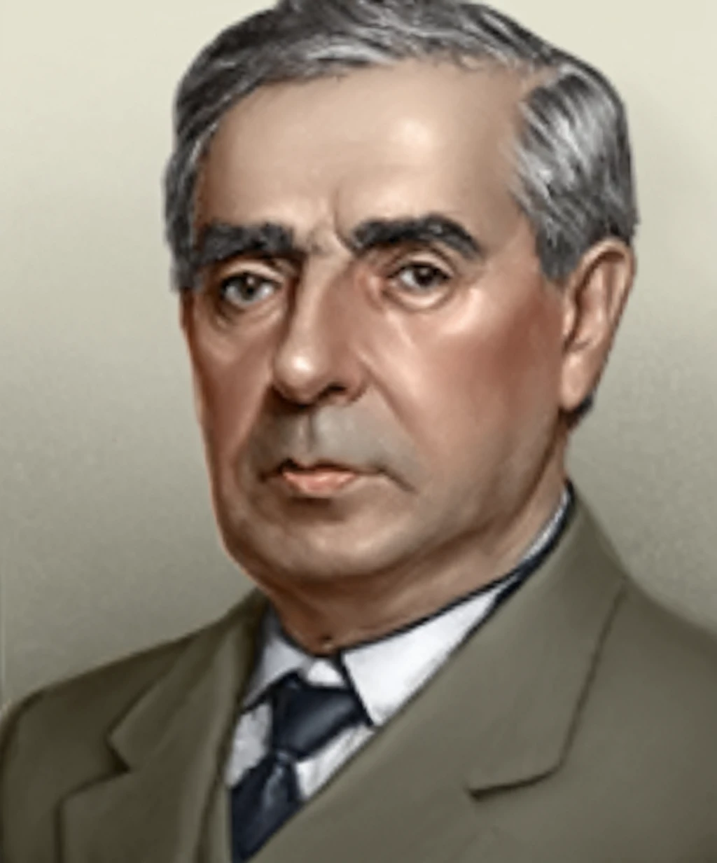 Chilean President Carlos Ibáñez del Campo, HOI4 Portrait Style
