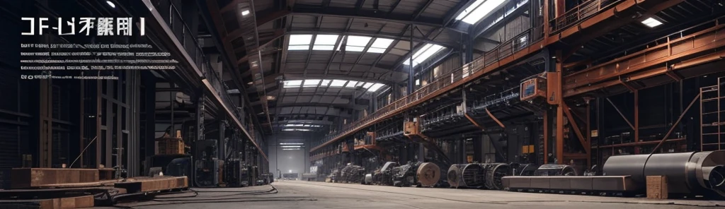 make me a cover image for my website, I want to see industrial mechanical parts, manufacturing plans