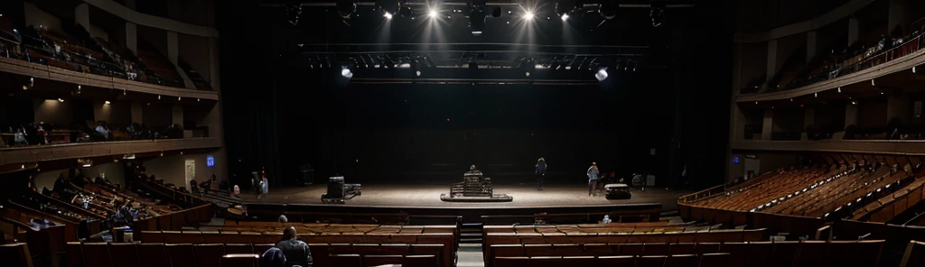 A photo of the interior of a show where you can see the gears