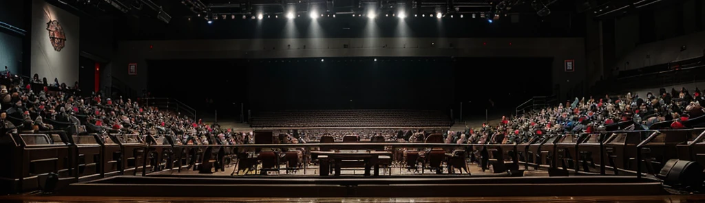 A photo of the interior of a show where you can see the gears