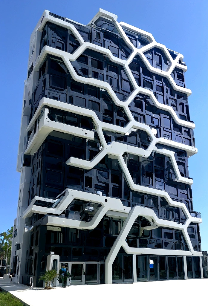 sci fi facade design