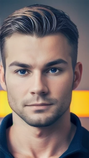 make a beautiful image of the  Finnish men  with focus on the face