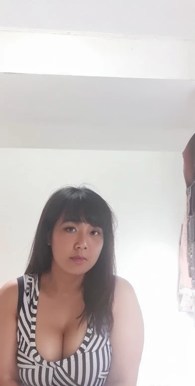 " 2woman, 35 Years Old, Indonesian , Lesbian Scene, Tank Top, big , full body, Curvy body, sharing Passionate hug and eating pussy