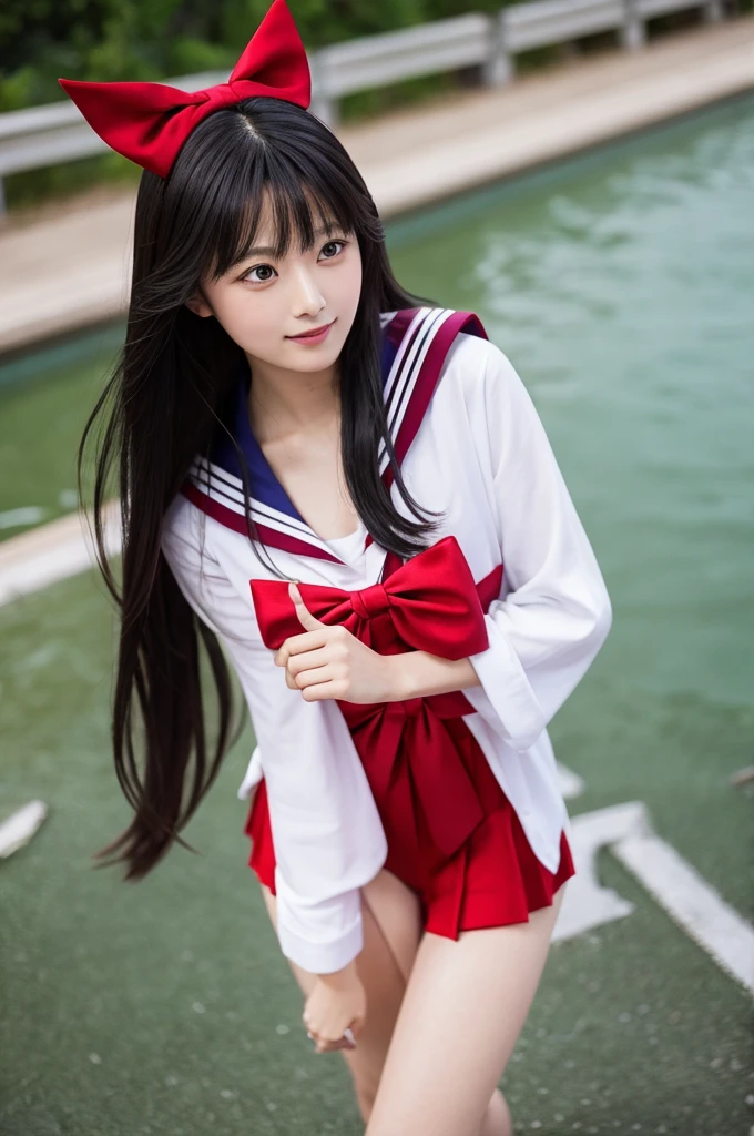 Sailor Mars&#39; sexy figure