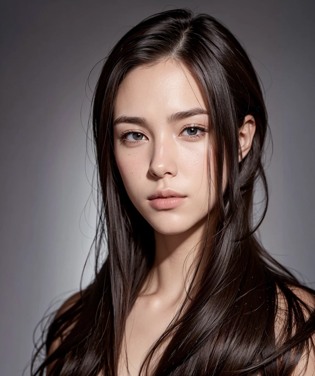 male face, well defined features, no errors and hair at the root of the neck , hacer el cabello un poco mas largo, NO VELLO FACIAL, solo cambiar rostro