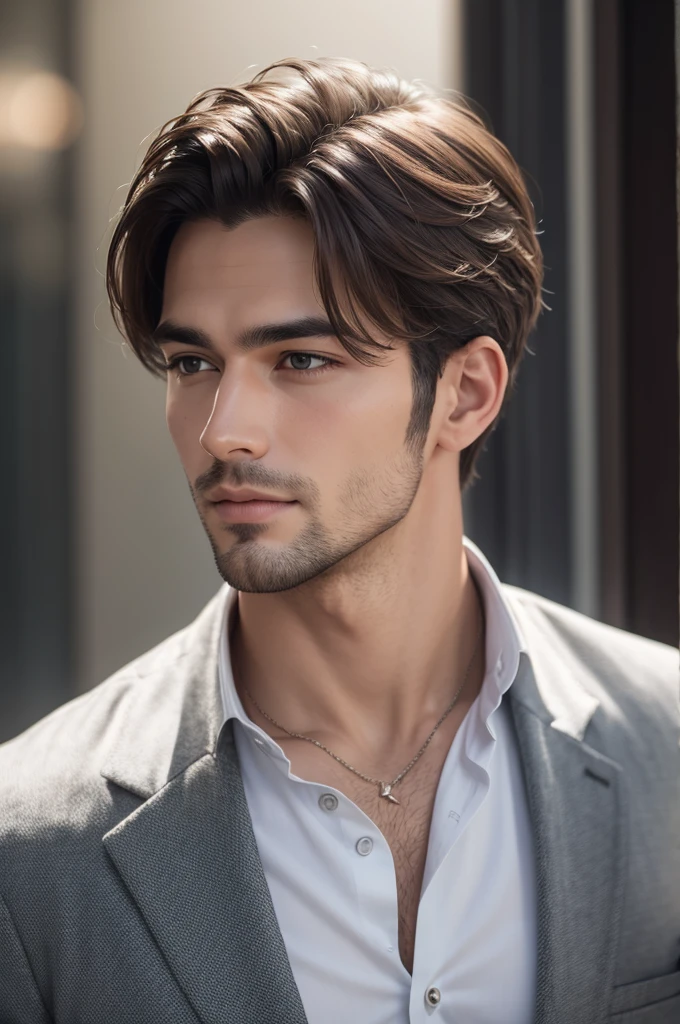 a handsome man