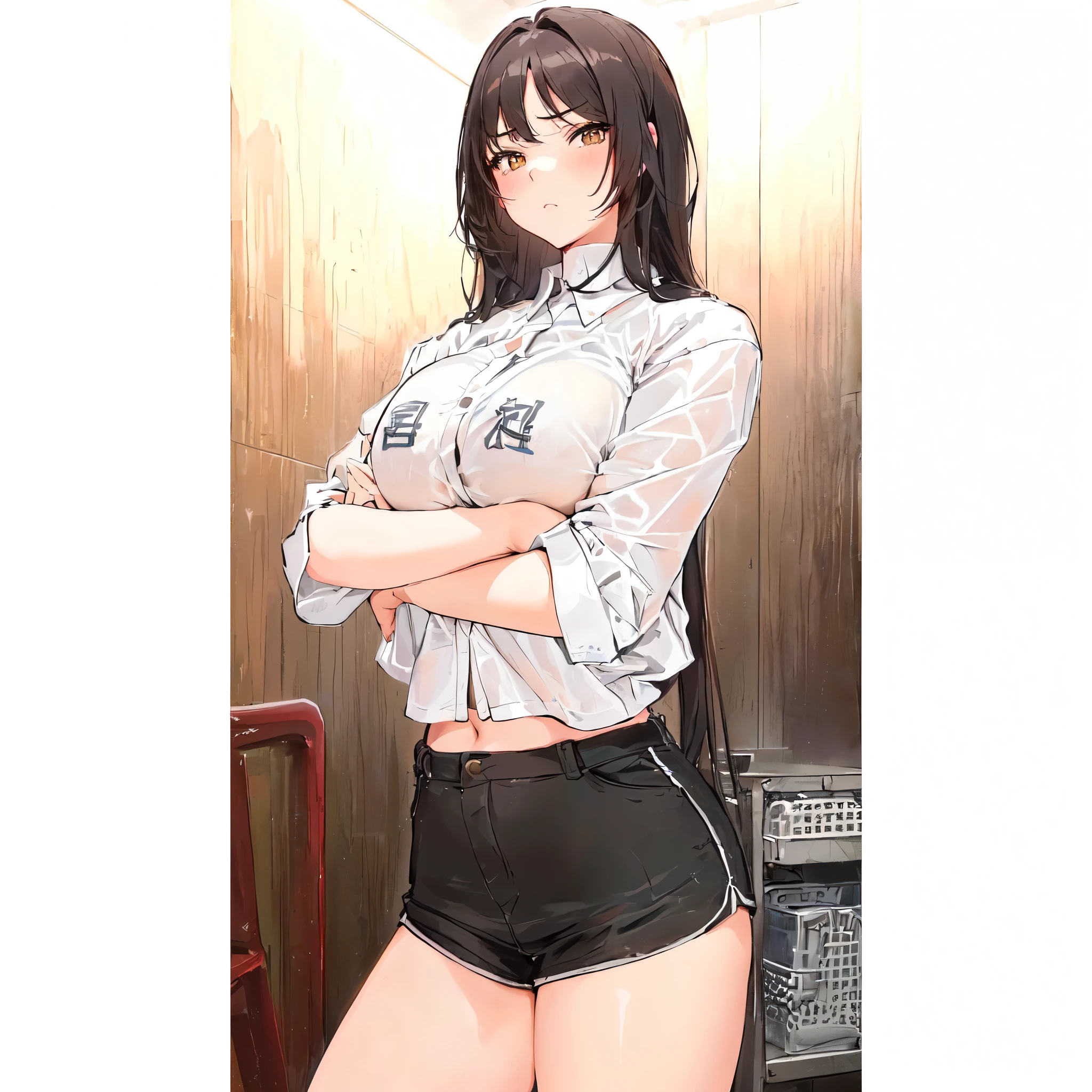 Perfect lines, sexy girl, surprise girl, rosy cheeks, sassy girl, serious face, boy with a mean face, sensual girl, big boobies