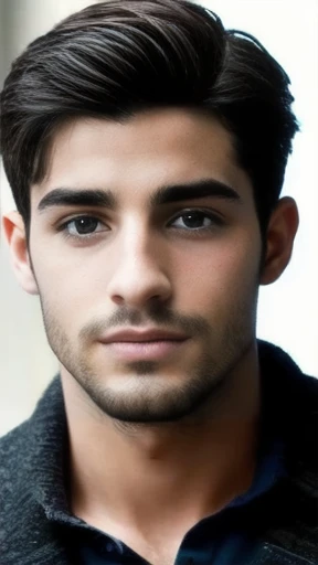a young jew hero men focus on the face