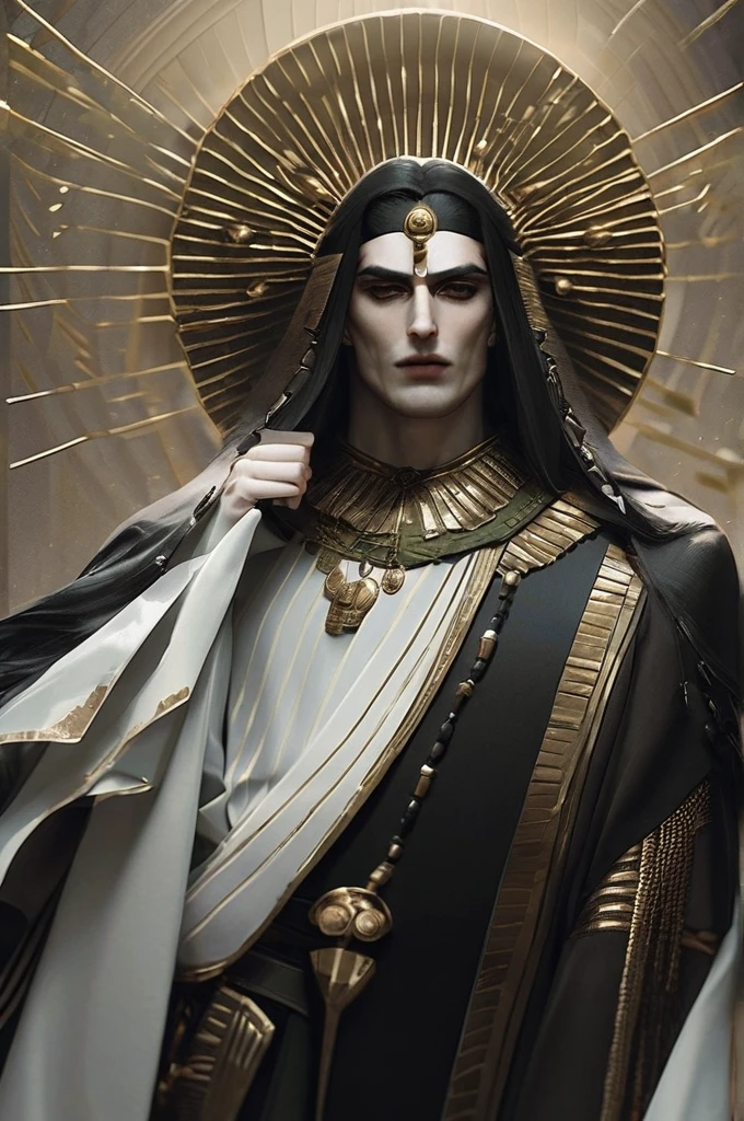 ((Лучшее качество)), ((шедевр)), (подробный), The Egyptian god emperor