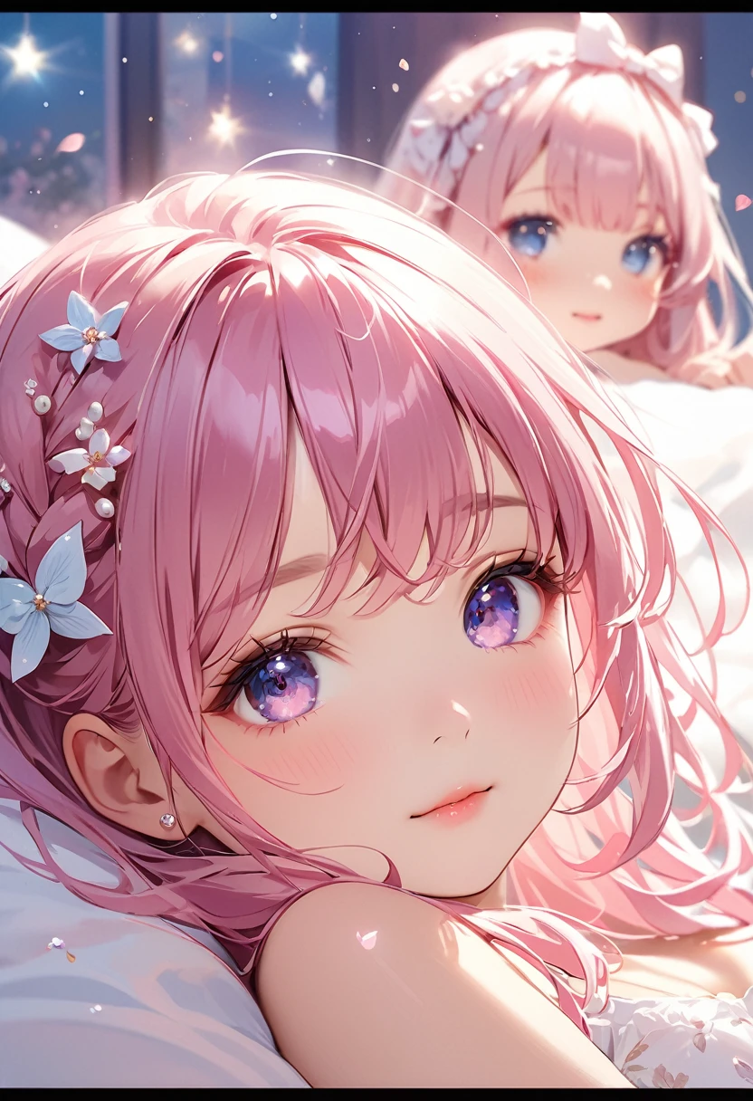 Highest quality、High resolution、Detailed Background、Beautiful face in every detail、Detailed facial expressions、Teenage beauty、Highly detailed face、Cute hair colour、Cute hairstyle、Perfect body line、Do cute things、
The girl's smile is shining、Hair swaying in the sea breeze、Enveloped in the sun、Running under the blue sky、Freedom of mind and body、
Reflected in your shining eyes、The world looks new again、In this dreamy season、The time I spend with you、More comfortable than anything、More than anything, it's adorable、As time passes slowly, memories between the two of us are engraved into our memory.、Girls, enjoy the summer、And add color to this heart forever