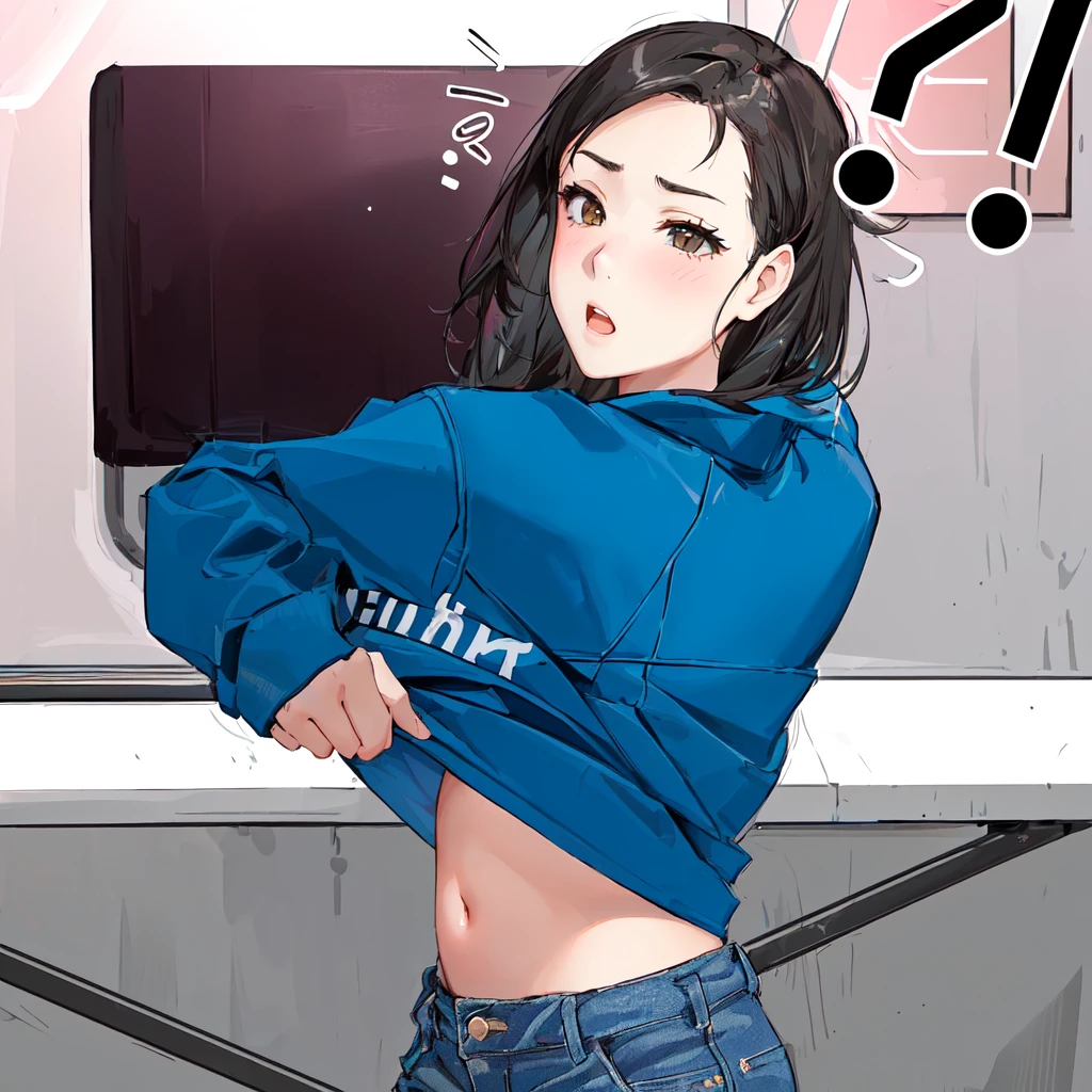 Perfect lines, sexy girl, surprise girl, rosy cheeks, sassy girl, serious face, boy with a mean face, sensual girl, big boobies