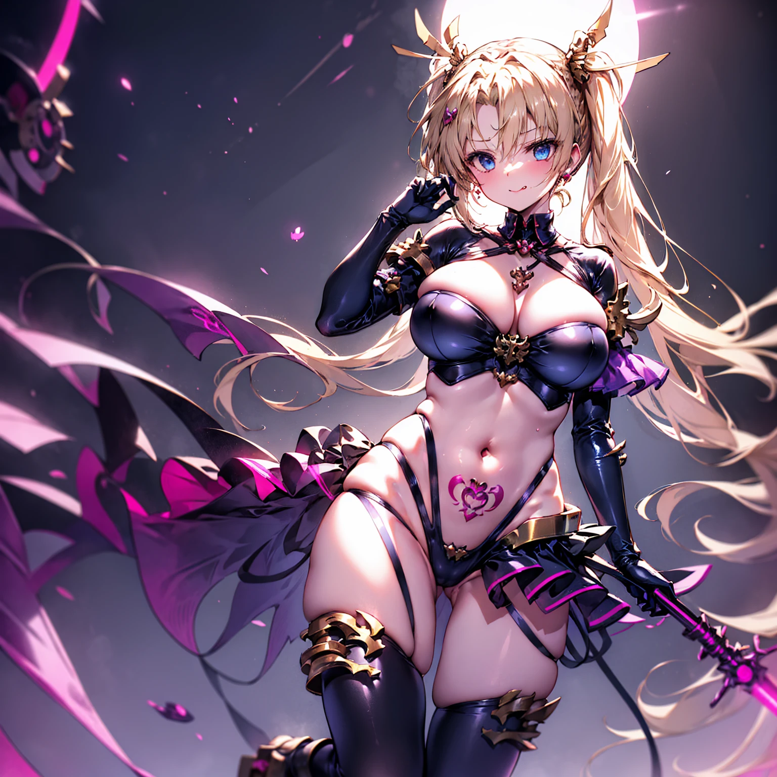 (masterpiece),(Highest quality),(Super detailed),(Best illustrations),(Best Shadow),(Absurd),(Detailed Background),(so beautiful)Bradamante, 16K, 8K, 4K,(Best Shadow), (so beautiful), One person, alone, , , , (detailed beautiful eyes), huge breasts, Blonde, Pleated skirt, Oculogyric crisis, BDSM, , Perfect figure, bitch, slut, Arched back, Beautiful nipples, pussy, orgasm, afterglow, erotic smile, , succubus tail, Open your mouth languidly, , Sexy posture, , , cross-eyed, rolling eyes, , water eyes, tears, , tongue out, , Brainwashing Facility, , saliva trail, , shiny skin, , Thigh fetish, , Hypnotic, torogao, ahegao, BREAK, , Dramatic lighting, , Psychedelic Background, night, pink neon, , Torrent of Light, mysterious, spoken heart,, , ,crotch tattoo,