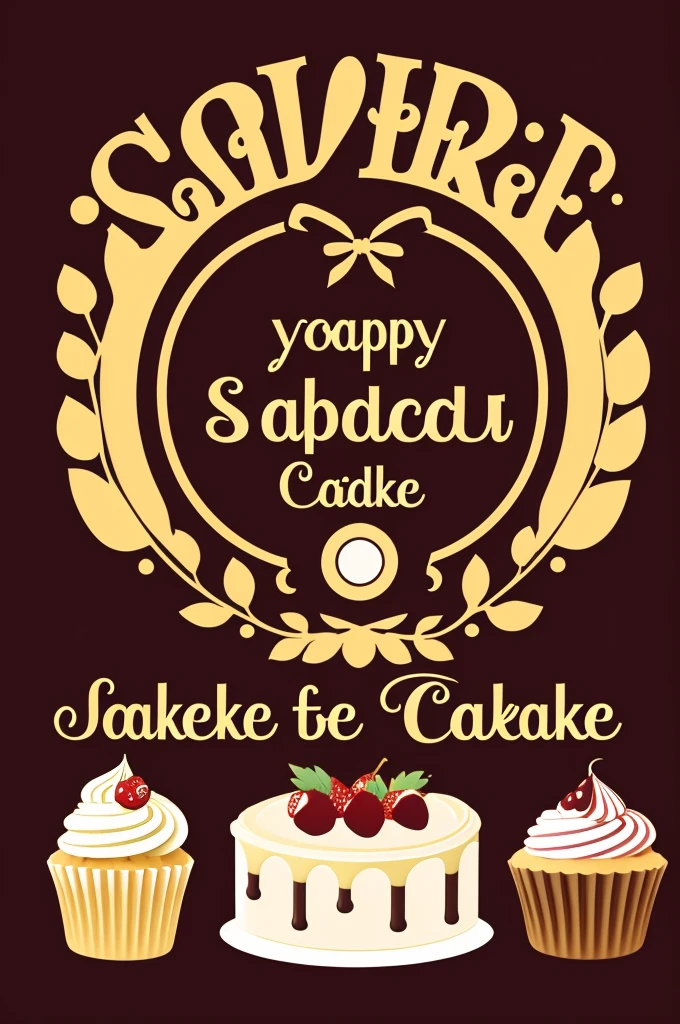 Logo for cake shop
