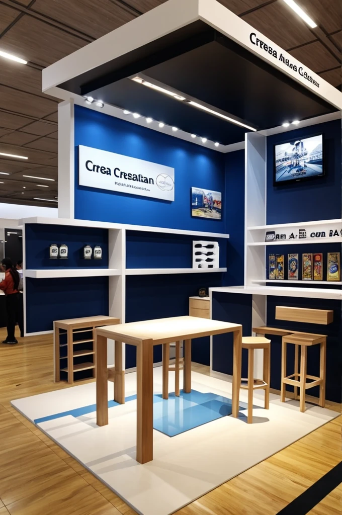 Crea un stand