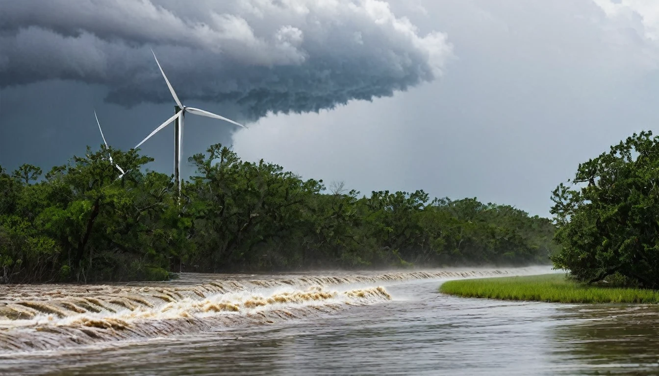 WITH FURIOUS WINDS AND DEVASTATING FLOODS, STORM BERYL RAISES TEXAS AND LOUISIANA.
