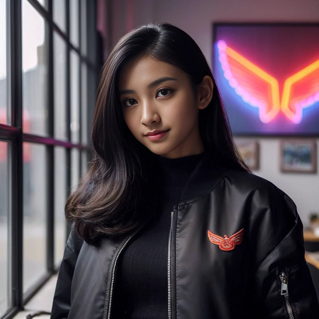 (Best-quality, Masterpiece, Ultra-High-Resolution, (Photorealistic:1.4), Raw Photo, depth of field, professional lighting, perfect anatomy, extremely details), 1girl, 15-years-old, the most famous Japanese idol, standing on athletic-stadium, looking at viewer, innocent smile, (wearing track-and-field-sleeveless-shirt and shorts), ((extremely cute face like the most popular Japanese idol, ((extremely cute and extremely big black-round-eyes)), extremely beautiful black-long-hair, ((extremely beautiful skins)), extremely cute long-eyelashes, extremely cute lips, extremely childish body, extremely childish thighs))