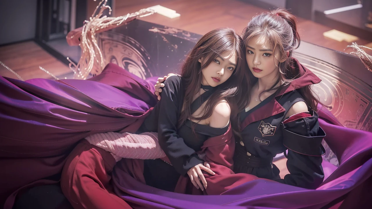 taeyamada, Tae Yamada, manque de cheveux, cheveux entre les yeux, cheveux longs, (les yeux rouges:1.5), side locks, ( poitrine:1.2), Casser bandaged chest, bandaged head, des pansements, black robe, robe, off shoulder, Casser looking at viewer, Tout le corps, Casser indoors, Salle de classe, Casser (chef-d&#39;artwork:1.2), best quality, high resolution, unit 8k wallpaper&#39;screen, (Illustration:0.8), (Beautiful detailed eyes:1.6), extremely detailed face, perfect lighting, Extremely detailed CG, (des mains parfaites, anatomie parfaite),
