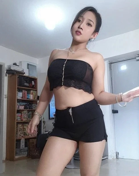 " 2woman, 35 Years Old, Indonesian , Lesbian Scene, Tank Top, big , full body, Curvy body, sharing Passionate hug and eating pussy