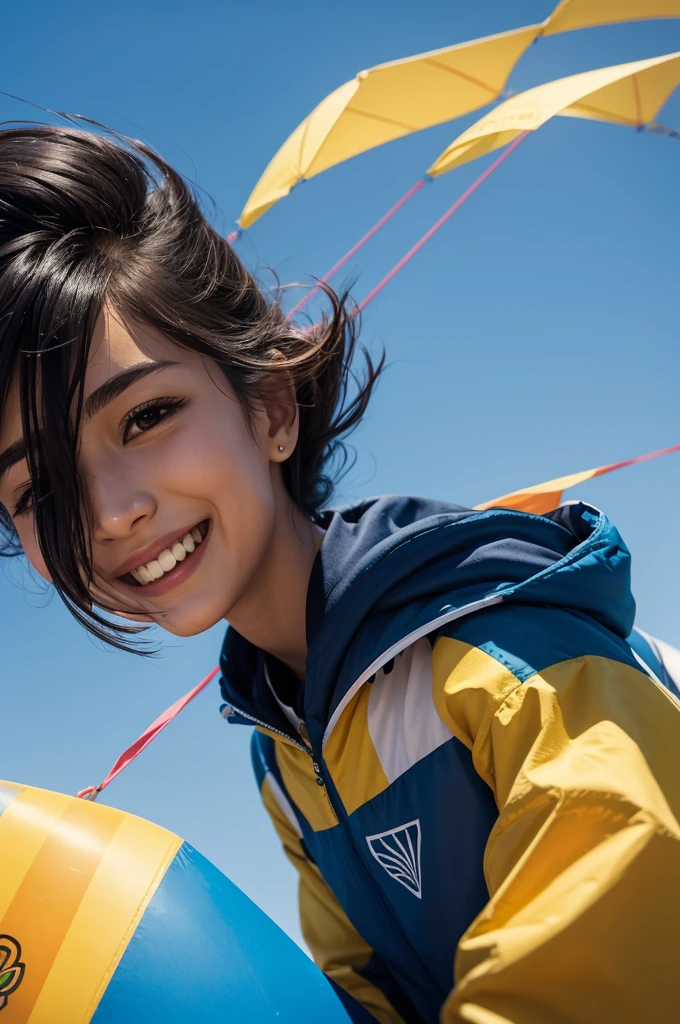 A profile written happy kites