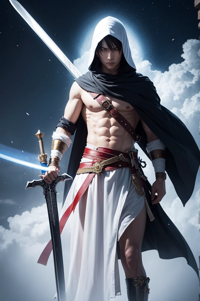 God with sword