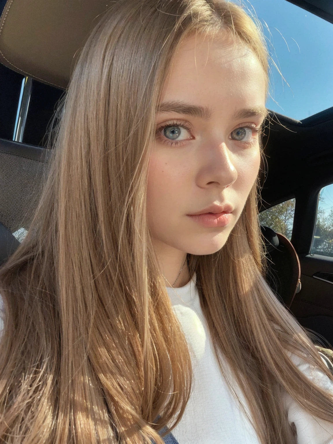 best quality, face focus, soft light, ultra high res, (photorealistic:1.4), RAW photo,
1 russian girl, solo, cute, (pupil, lights in the eyes), detailed beautiful face, (small chest),(high resolution detail of human skin texture),
(long hair),
indoor,
Damask Shirt Dress,
(portrait), perfect body, blue eyes, beautiful hair, sexy body, sexy lips, big breasts, young , plump lips