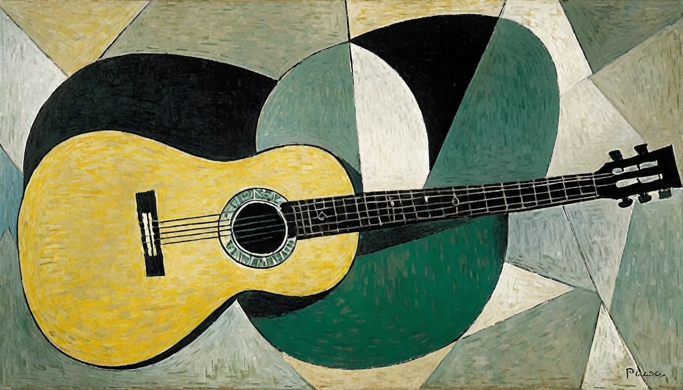 Guitar, by Pablo Picasso