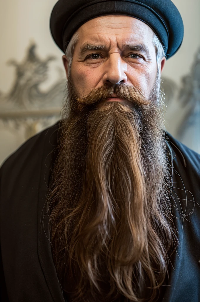 Russian men beard elder