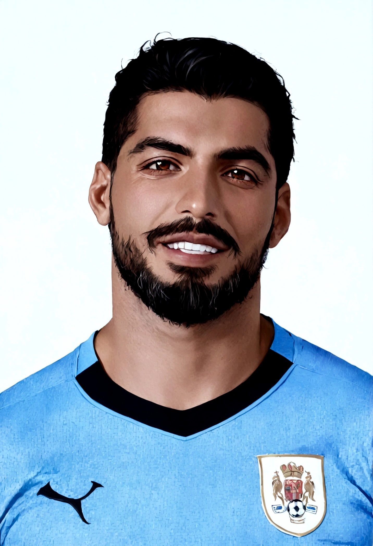 a close-up of a man with a beard and a football shirt, Duncan Fegredo, I agree with you, ronaldo luis nazario de lima, Diego5, ronaldo luis nazario from lima, Taras Susak, Gorrilaz, Mohamed disappears, Sayem Reza, luis melo, Mother Mostaque, Carlos Samuel Araya