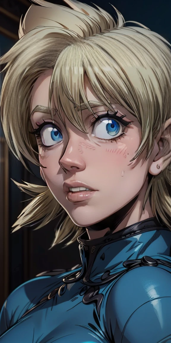 Anime style, Painting, absurderes、perfect anatomia、Lucy、wearing blue luxury gown ,, restaurant scene, Masterpiece, RAW Photography, 8k, Top Quality, Fine Pore, Photorealistic, Ultra Detailed, (high skin detail:1.2),Extremely detailed,Intricate, sharp-focus, seras, Detailed face, Detailed eyes, perfect face, perfect eyes 