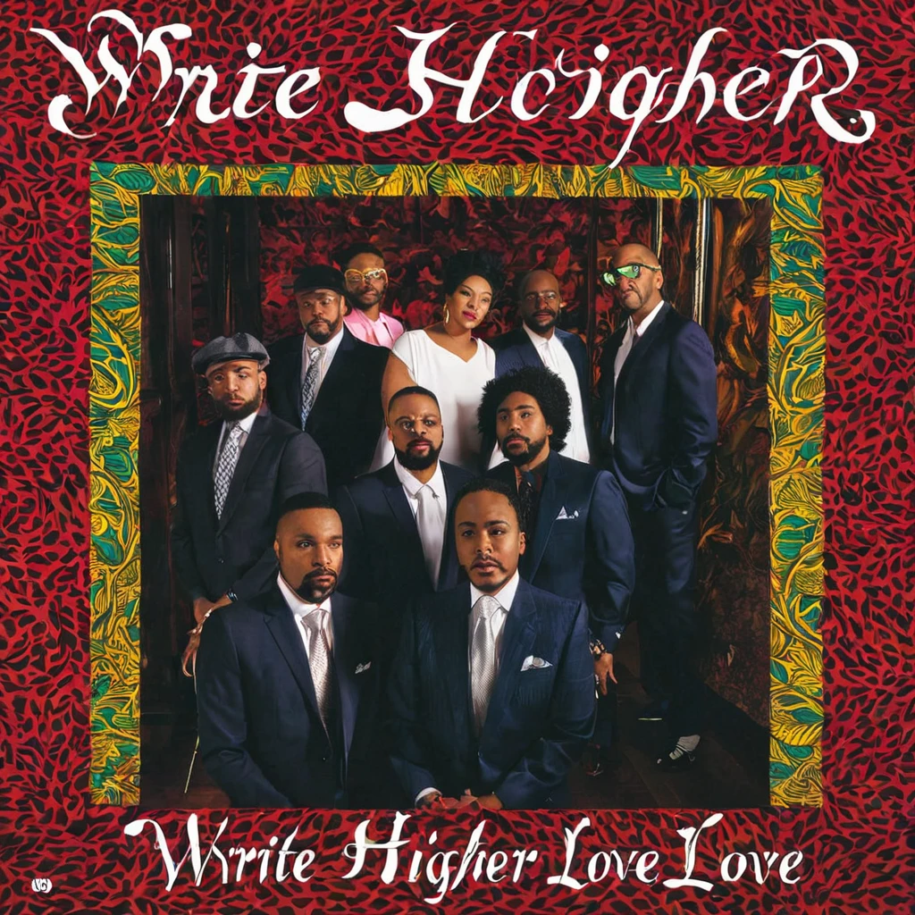 album cover write higher love