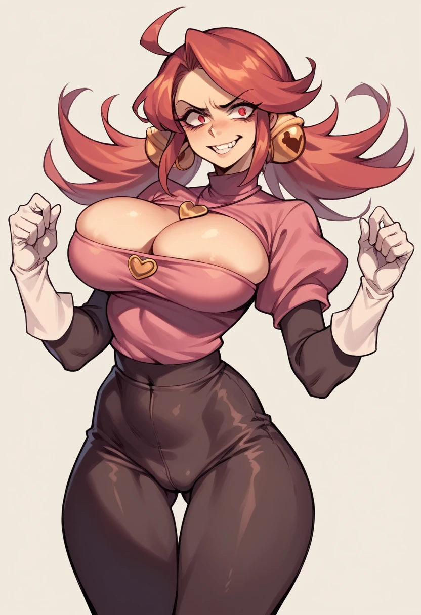 Mad Mew Mew (undertale)hentai very big breasts sexy breasts out very big tits black leggings big penis