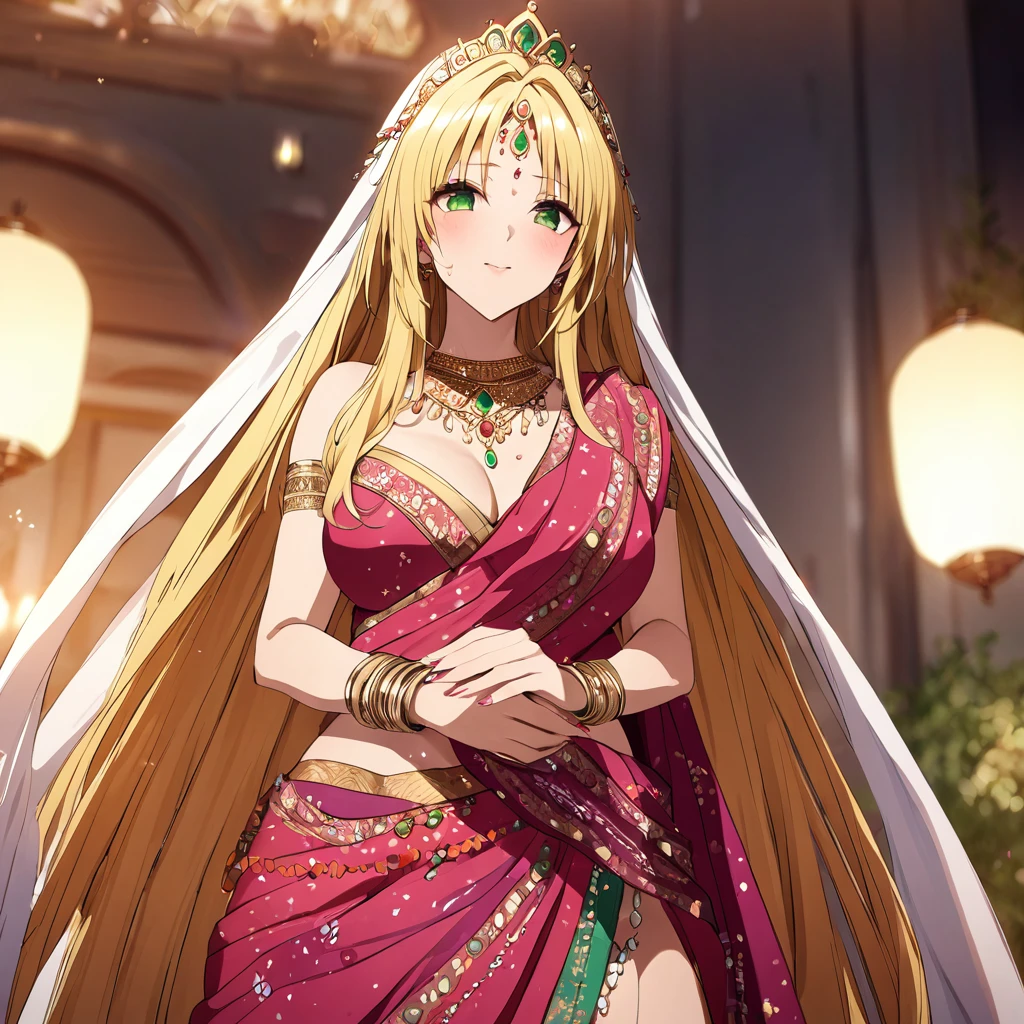 The woman is raped by the men and fucked thoroughly, and a lot of semen overflows from her pussy.、((Highest quality)), ((masterpiece)), (detailed), (Perfect Face)、The woman is a Hindu Indian Tiara with vivid brown skin and a red bindi on her forehead, and is seen in an Indian city, wearing a gorgeous and glittering traditional Indian wedding dress, a colorful sari, a colorful hijab, a bindi, a gorgeous hair ornament, gorgeous jeweled accessories, and an engagement ring, in a luxurious Indian mansion.、The woman is an elegant Tiara with green eyes and medium-long blonde hair. She is wearing a colorful sari and a colorful hijab. She has bright brown skin and a red bindi on her forehead. She is a Hindu Indian Tiara.、(The woman is a brown-skinned Indian Tiara.)