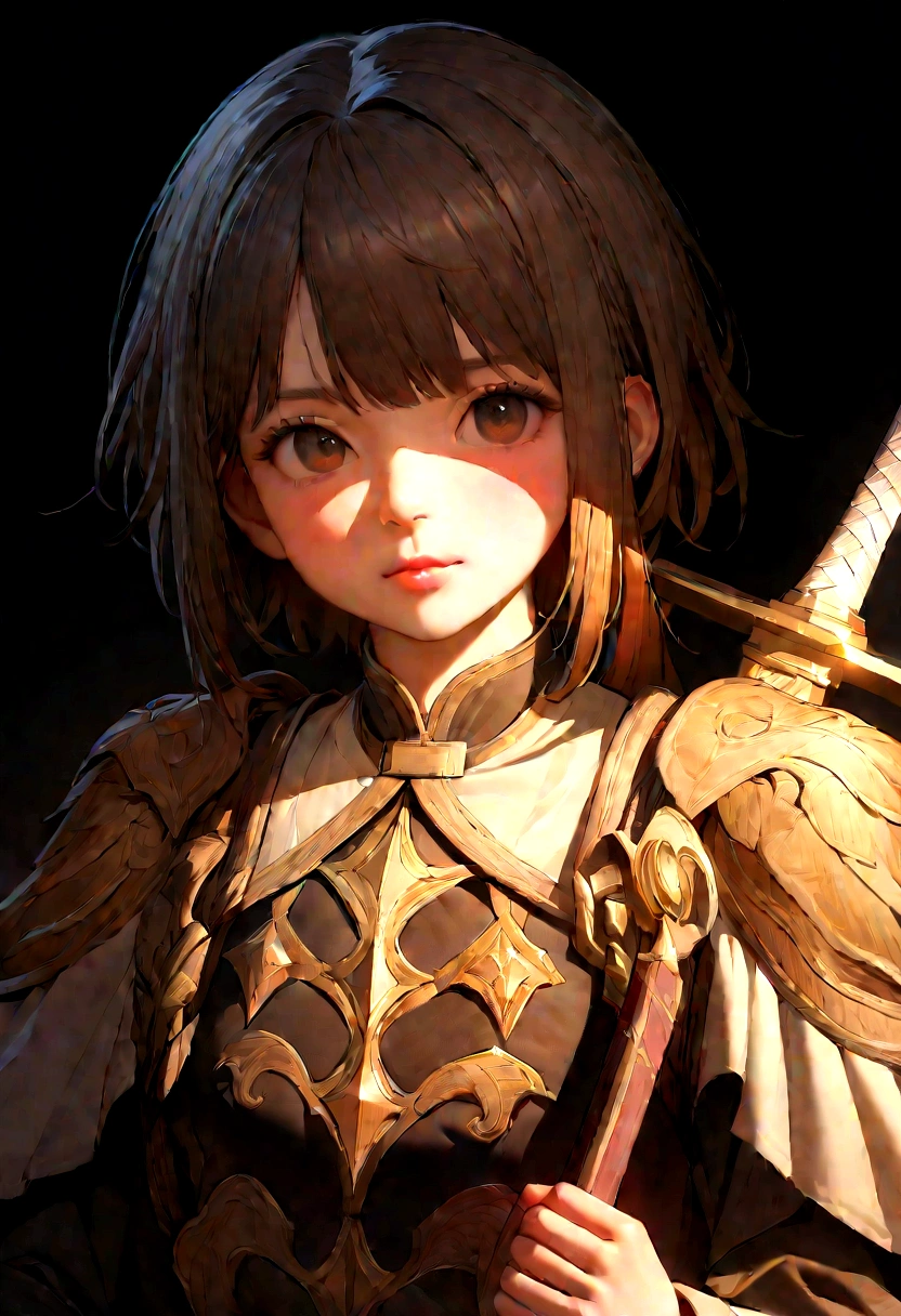 "Retouch the given image to add a character with a sword on his back, using a design that matches the character in the image. Incorporate the new character into the original scene, ensuring that details such as lighting, shading and textures are consistent with the original image." This modified question: 1. Specifically indicates the desired action ("retouch the image") 2. Provides clear direction ("add a character with a sword on their back") 3. Underlines the importance of matching the existing character design 4. Adds nuances with details like lighting, shading and textures to ensure consistency 5. Avoid ambiguity