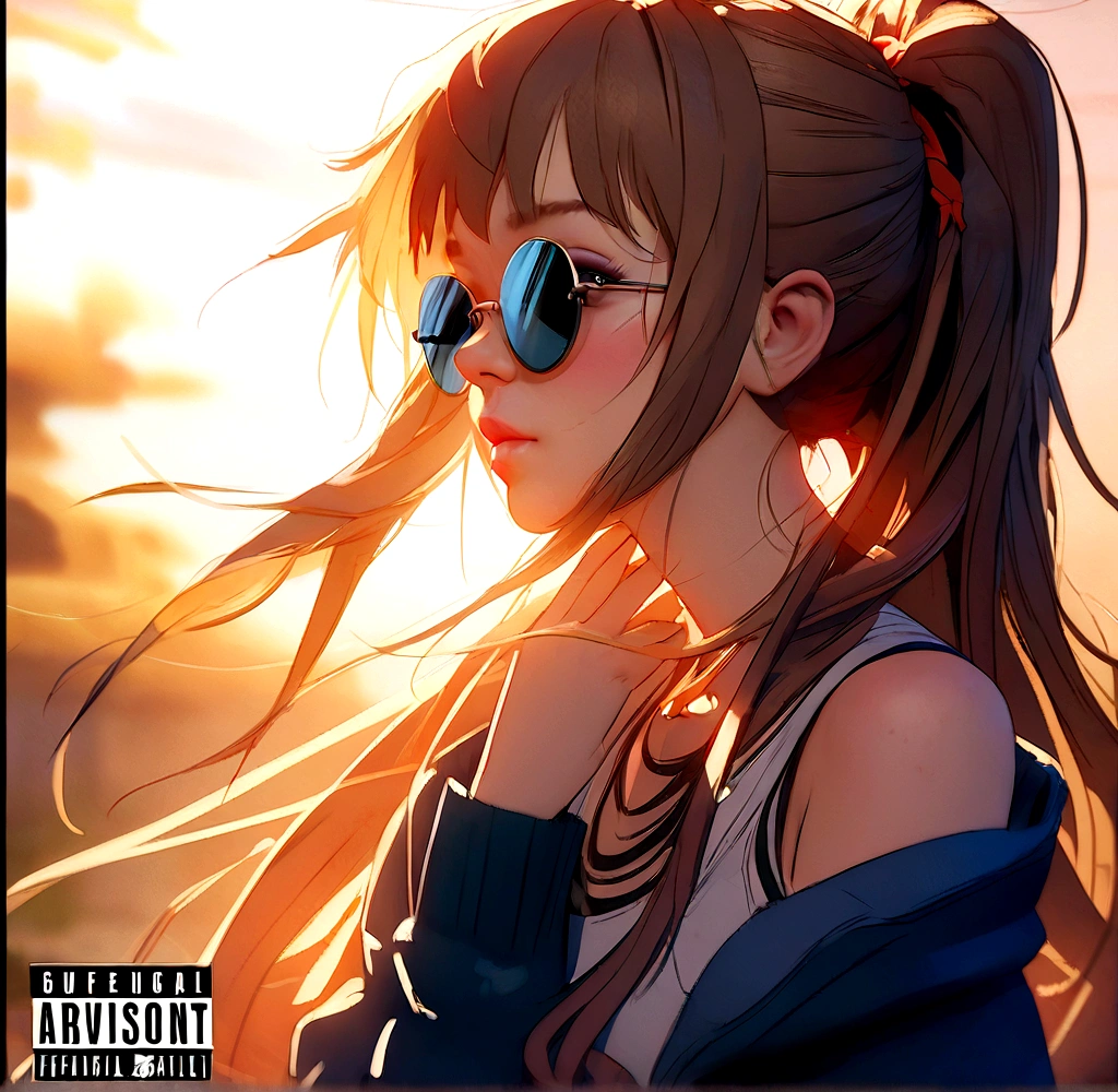 anime girl with sunglasses and ponytail in the sun, anime vibes, (anime girl), official artwork, realistic anime art style, 3d realistic anime style, artwork in the style of guweiz, animated style. 8k, night, anime art style, cinematographic | | very lively, anime girl, in animated style, animated style only, modern animated style