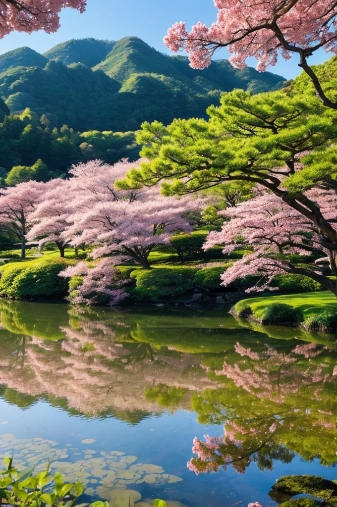 ((Highest quality)), ((masterpiece)), (detailed), Japanese,landscape,Beauty