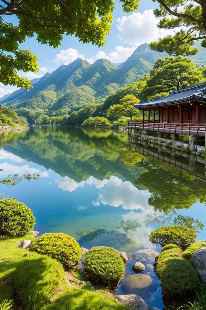 ((Highest quality)), ((masterpiece)), (detailed), Japanese,landscape,Beauty