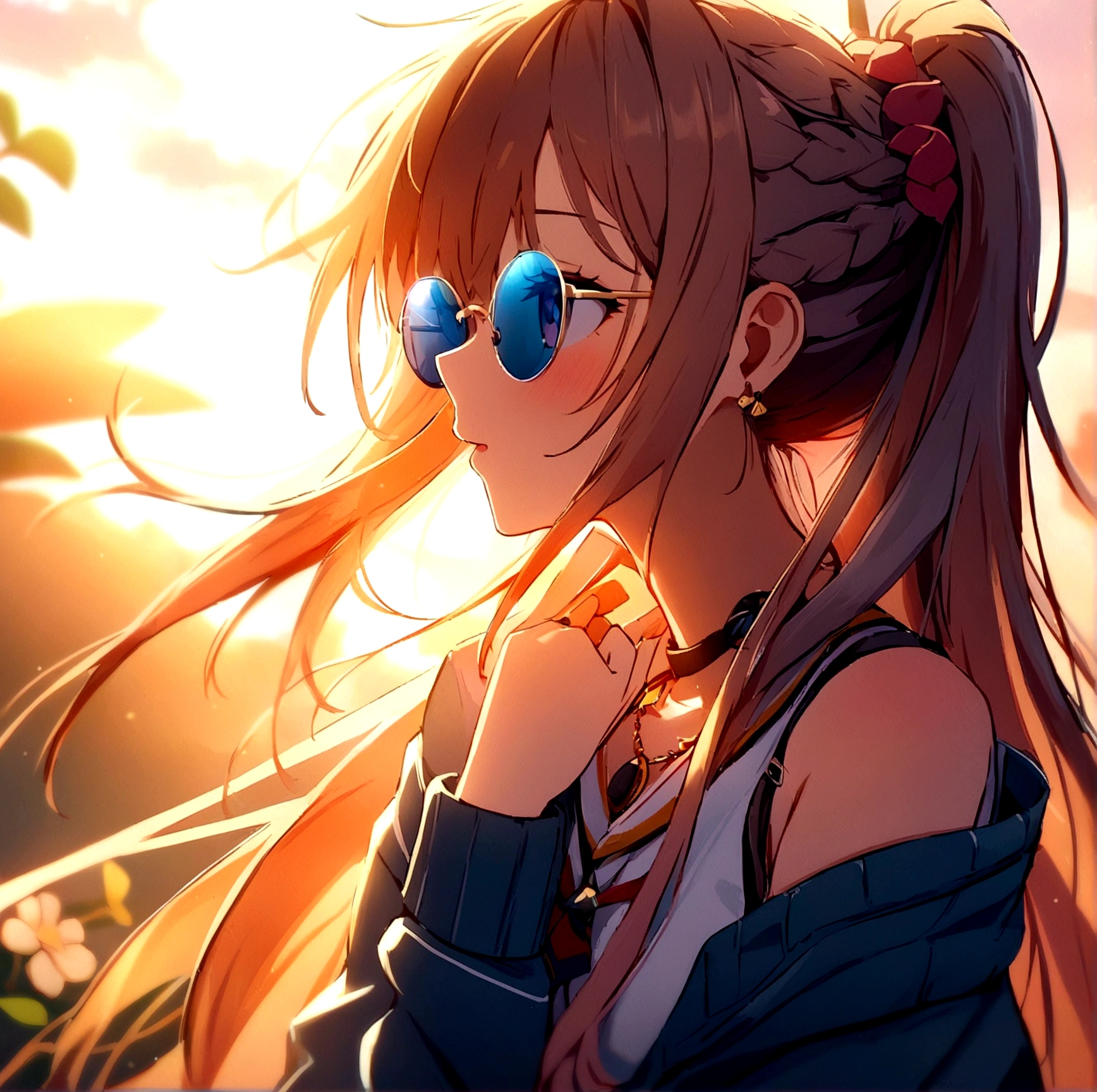 animado, Chica, anteojos, long Cabello, anteojos, Cabello, anteojos, anteojos, animado style 4 k, animado Chica with long Cabello, animado vibes, beautiful animado Chica, (animado Chica), animado Chica desktop background, 4k animado wallpaper, Mirando la puesta de sol. animado, animado wallpaper 4k, animado wallpaper 4 k, animado style. 8k