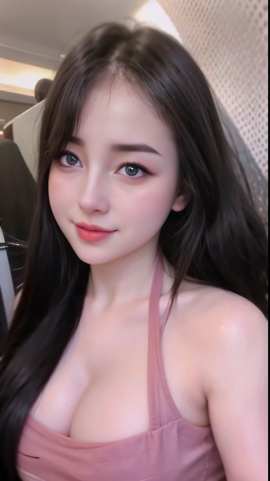  Sharp focus :1.2, A pretty girl 24 years old with perfect figure :1.4, Slender abs :1.3, Raw photography、超A high resolution, full body, Ultra High Definition, Detailed Photo, Smiling, Sexy, Facing Camera, Close-up , (1girl), Beautiful Face, (Realistic Face),Beautiful Hairstyle, Realistic eyes, beautiful detail eyes, (realistic skin), beautiful skin, (sweater), absurd, attractive, ultra high resolution, ultra realistic, high definition, golden ratio,Good hands、10、high-reaster-piece、highest quality、head:1.3、((Hasselblad photo))、Fine Skin、crisp focus、(Light like a movie)、gentle lighting、Dynamic Ungle、[:(detailed face:1.2):0.2]、
Negative Pro,  Highly detailed face and skin texture, Detailed eyes, Double eyelid,masterpiece,super fine eyes,super fine hand, face zoom, perfect makeup,(Huge breasts that look like they might burst:1.1),(Canon RF85mm f/1.2), (8K, RAW photos, best quality), (Practical, photograph Practical), (Extremely detailed, Best image quality, Super detailed, high resolution, Description of Extremely detailed, Super fine, Extremely exquisite and beautiful work), Beautiful and delicate girl, ((Perfect body)), Very detailed eyes and face, White skin, Noble beauty, ((Delicate skin texture, pores)), Perfect anatomical structure, Delicate and beautiful body, Delicate face, Slim abs, Slim waist), Big buttocks, ((Huge Breasts, Breast enlargement))